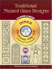Cover of: Traditional Stained Glass Designs CD-ROM and Book