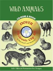 Cover of: Wild Animals CD-ROM and Book by Dover Publications, Inc.