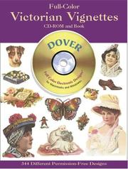 Cover of: Full-Color Victorian Vignettes CD-ROM and Book