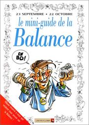 Cover of: Le Mini-guide de la Balance en BD ! by 