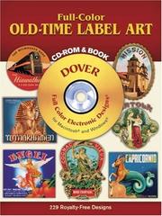 Cover of: Full-Color Old-Time Label Art CD-ROM and Book