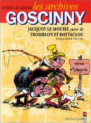 Cover of: Les archives Goscinny : Jacquot le mousse suivi de Tromblon et Bottaclou, 1959-1968