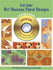 Cover of: Full-Color Art Nouveau Floral Designs CD-ROM and Book by E. A. Seguy, E. A. Seguy