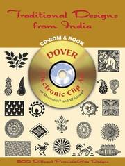 Cover of: Traditional Designs from India CD-ROM and Book by Dover Publications, Inc.