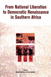 From national liberation to democratic renaissance in Southern Africa by Cheryl Hendricks