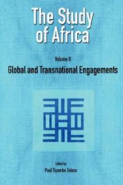 Cover of: The Study of Africa Volume 2: Global and Transnational Engagements