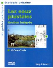 Cover of: Les eaux pluviales