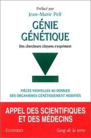 Cover of: Génie génétique by Mae-Wan Ho