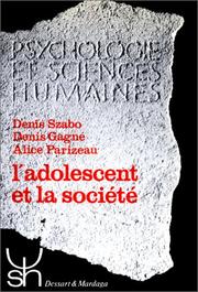 L' adolescent et la société