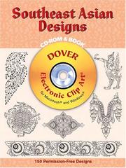 Cover of: Southeast Asian Designs CD-ROM and Book | Marty Noble