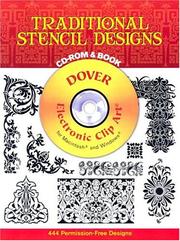 Cover of: Traditional Stencil Designs CD-ROM and Book