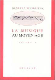 Cover of: La musique au Moyen Age