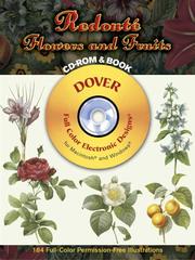 Cover of: Redoute Flowers and Fruits CD-ROM and Book