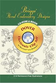 Cover of: Briggs' Floral Embroidery Designs CD-ROM and Book