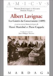 Albert Lavignac by Jean-Philippe Navarre