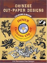 Cover of: Chinese Cut-Paper Designs CD-ROM and Book