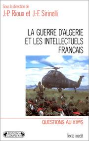 Cover of: La Guerre D'Algerie