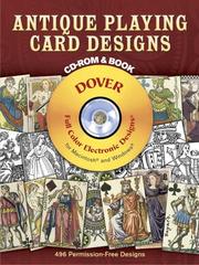 Cover of: Antique Playing Card Designs CD-ROM and Book