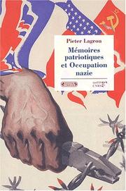 Cover of: Mémoires patriotiques et occupation nazie