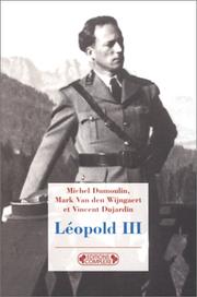 Cover of: Léopold III  by Michel Dumoulin