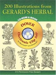Cover of: 200 Illustrations from Gerard's Herbal CD-ROM and Book by John Gerard