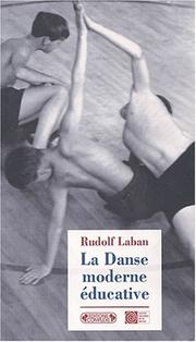 Cover of: Danse moderne by Rudolf Laban