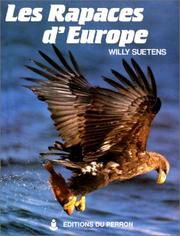 Cover of: Les Rapaces d'Europe