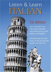 Cover of: Listen & Learn Italian