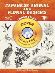 Cover of: Japanese Animal and Floral Designs CD-ROM and Book