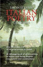 Cover of: Listen & Enjoy Italian Poetry