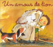 Cover of: Un amour de lion