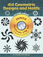 Cover of: 414 Geometric Designs and Motifs CD-ROM and Book