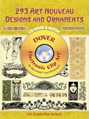 Cover of: 293 Art Nouveau Designs and Ornaments CD-ROM and Book