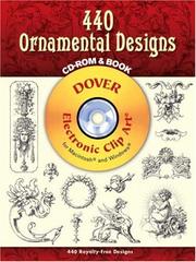 Cover of: 440 Ornamental Designs CD-ROM and  Book by Dover Publications, Inc.