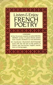 Cover of: Listen and Enjoy French Poetry