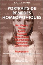 Cover of: Portraits de remèdes homéopathiques, tome 2 by Catherine Coulter