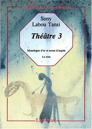 Cover of: Théâtre