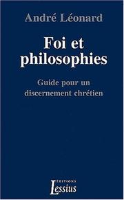 Cover of: Foi et philosophies