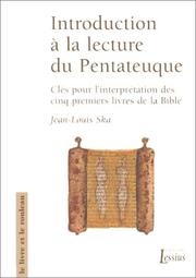Cover of: Introduction à la lecture pentateuque