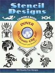 Cover of: Stencil Designs CD-ROM and Book