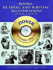 Cover of: Books, Reading and Writing Illustrations CD-ROM and Book