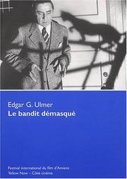 Cover of: Edgar g. ulmer