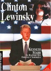 Cover of: Clinton vs Lewinsky  by Kenneth Starr