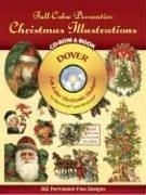 Cover of: Full-Color Decorative Christmas Illustrations CD-ROM and Book