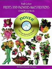 Cover of: Full-Color Fruits and Flowers Illustrations CD-ROM and Book