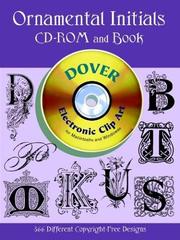 Cover of: Ornamental Initials CD-ROM and Book