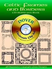 Cover of: Celtic Frames and Borders CD-ROM and Book by Dover Publications, Inc.