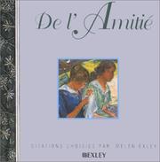 Cover of: De l'amitié by Helen Exley