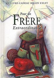 Cover of: Pour un frere extraordinaire nlle édition by H. Exley