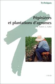 Cover of: Pépinières et plantations d'agrumes by Aubert